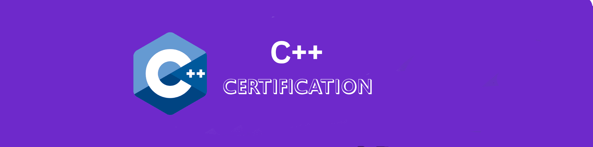 C++ verified certificate sample